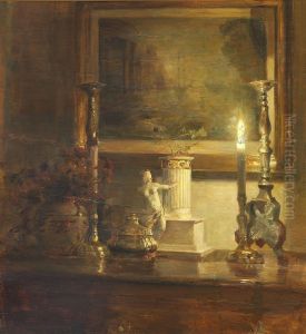 Interior from the artist's home.