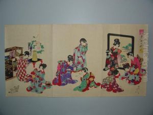 Triptyque by Matsuno Chikanobu