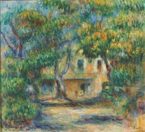 La ferme des colettes by Pierre Auguste Renoir