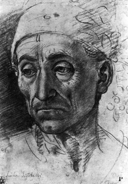 Head of a Poet Wearing a Cap - view 1