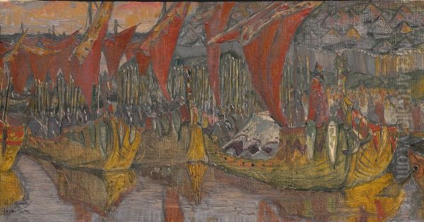 Red Sails. Prince Vladimir's Campaign to Korsun - view 1