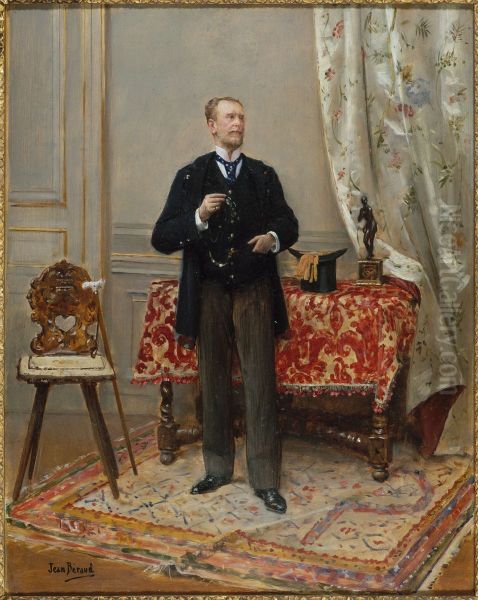 Portrait d'Edmond Taigny (1828-1906), historien et collectionneur - view 1