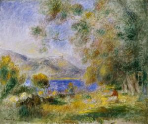 Near Cagnes by Pierre Auguste Renoir