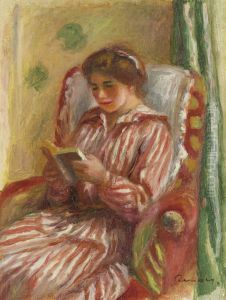 Gabrielle lesend