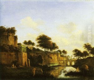 Before a City Wall