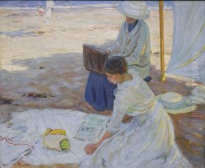 Under the Shadow of the Tent by Helen McNicoll