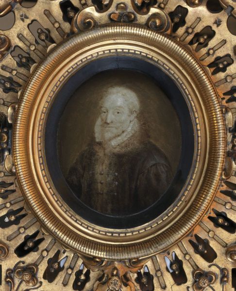 Miniatuurportret van Christoffel Plantin - view 1
