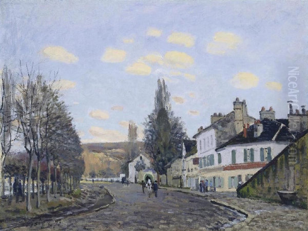 The Route from Saint-Germain to Marly - view 1