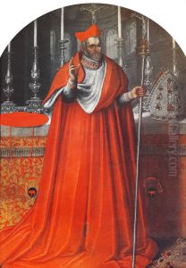 Portrait of Bernard Maciejowski (1548-1608). by unknown