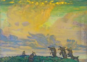 The Great Sacrifice. Setting for I.F.Stravinsky's Ballet <<Sacred Spring>>