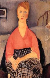 La Blouse rose by Amedeo Modigliani