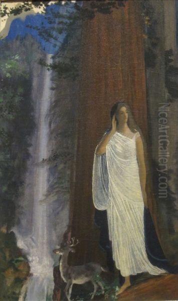 Silence, Waterfall and Forest - view 1