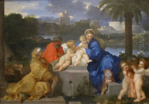 The Holy Family with Saints Elizabeth and the Infant John the Baptist The Holy Family with Saints Elizabeth and the Infant John the Baptist