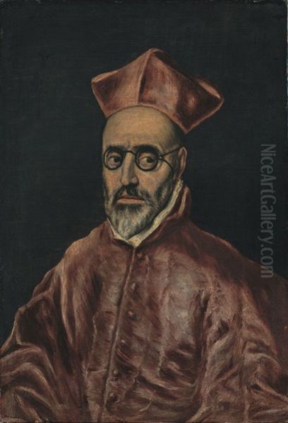 Portrait of a Cardinal, Probably Cardinal Don Fernando Nino de Guevara (1541-1609) - view 1
