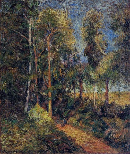 Chemin dans la hetraie, ou La Lisiere de la foret I - view 1