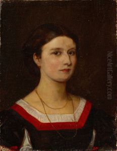 Portrait of Luise Bachofen-Burckhardt by Ernst Stuckelberg
