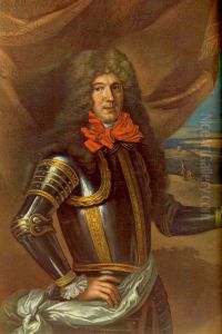 Portrait of Anne Hilarion de Tourville by Unidentified painter