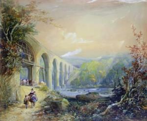 Viaduct On The River Taff Viaduct On The River Taff