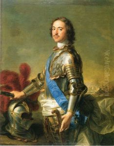 Bildnis Zaren Peter der Grosse (1672-1725)