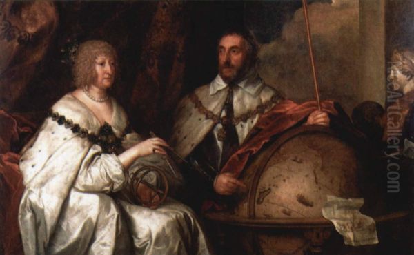 The Madagascar Portrait of Thomas Howard and His Wife Aletheia Talbot - view 1