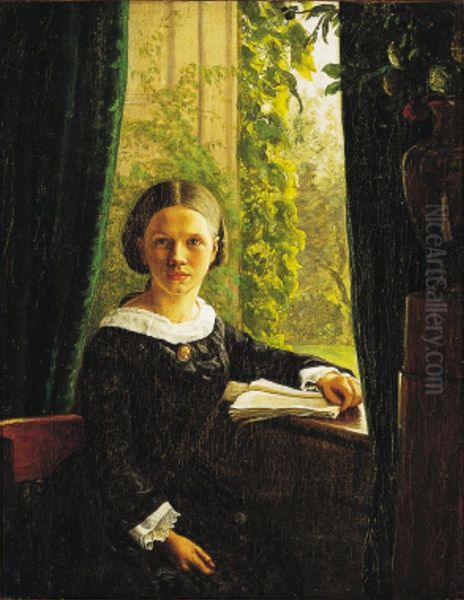 Portrait of Ada Monrad. - view 1