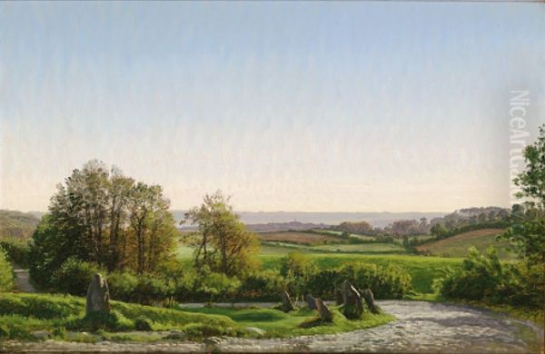 Landscape near Aabenraa, Denmark. - view 1