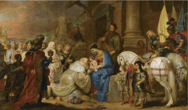 Adoration of the Magi - view 1