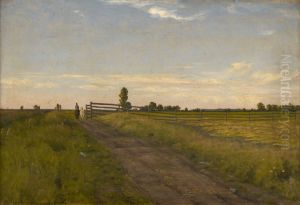 Landscape at Damsmosegard by Niels Skovgaard