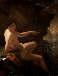 Nackter Krieger by Godfried Schalcken