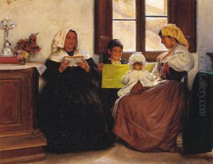 Italiensk Familiescene. Italiensk Familiescene.