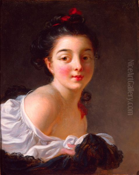 Young Woman with Brown Hair - view 1