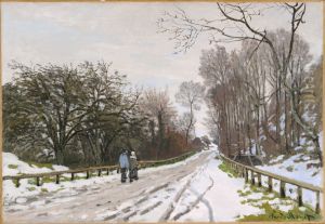 Road toward the Farm Saint-Simeon, Honfleur
