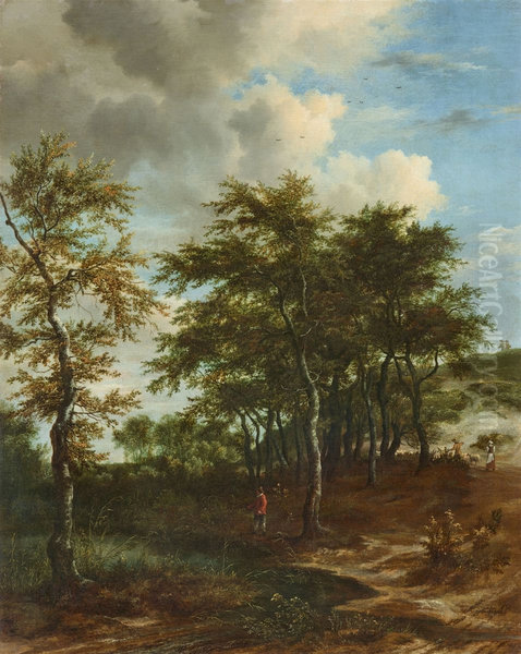 Landscape with Tall Trees - view 1