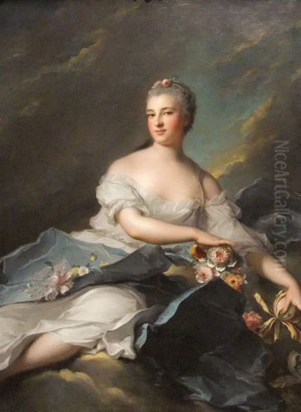 Portrait of Baronne Rigoley d'Ogny as Aurora - view 1