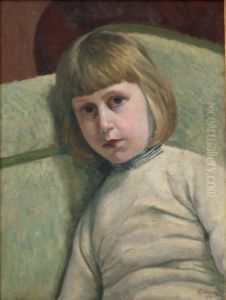 Portrait de Georges, fils de Georges-Emile Lebacq by Georges Emile Lebacq
