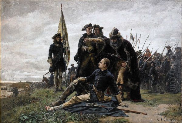 Karl XII and Ivan Mazepa after The Poltava Battle 1709 - view 1