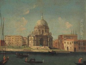 Venezia, Veduta Della Basilica Della Salute by Vincenzo Chilone