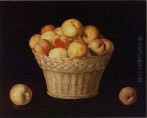 Basket of Apples and Peaches