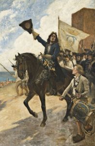 Magnus Stenbock vid Helsingborg by Gustaf Cederstrom