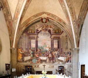 Feast in the House of Simon by Santi Di Tito