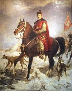Jan Zamoyski Hetman by Jan Styka