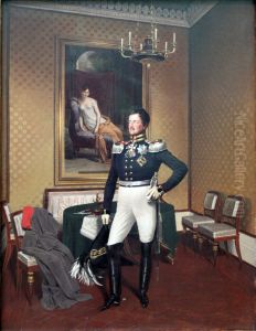 Prinz August von Preussen by Franz Kruger