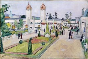 1914 Jubilee Exhibition by Otto Emil Johansen