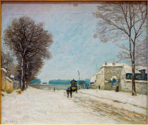 En hiver, effet de neige En hiver, effet de neige
