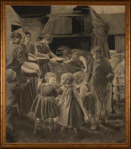 De Oven by Leon Frederic