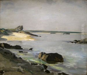 Bord de mer a Audresselles by Carolus-Duran