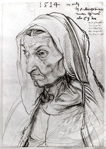Portrait of the Artist's Mother at the Age of 63 - view 1