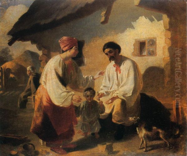 Peasant family - view 1