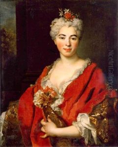 Portrait of Marguerite de Largilliere Portrait of Marguerite de Largilliere