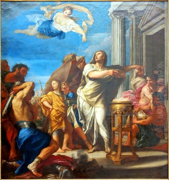 The Emperor Augustus Closes the Doors of the Temple of Janus - view 1